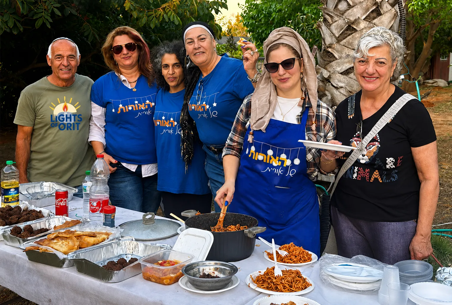 Our volunteers, together