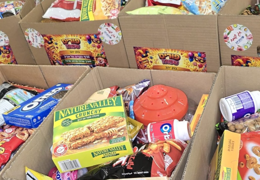 Care packages filled with snacks and supplies prepared for soldiers