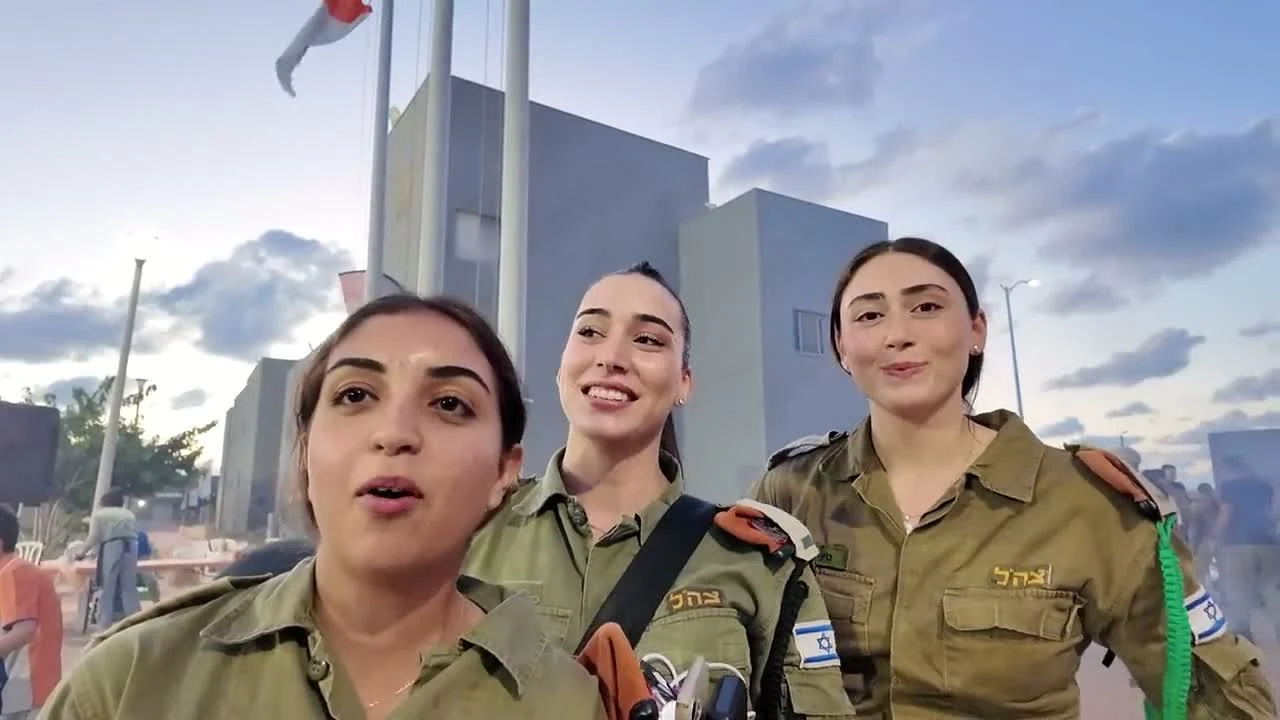 Soldiers' thank-you video