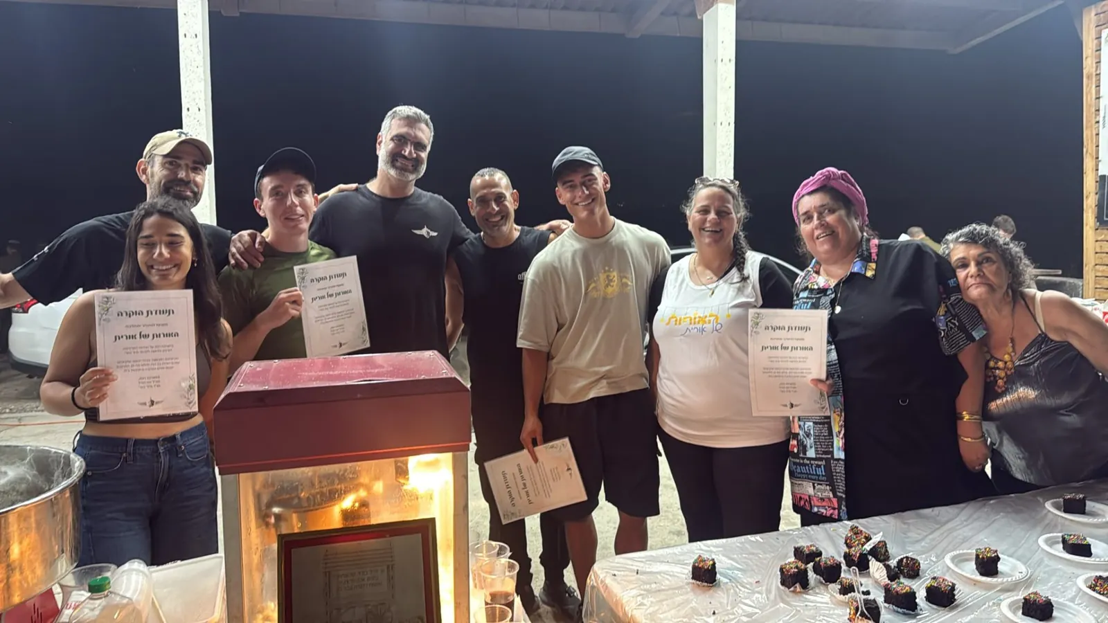 Group photo from the evening recognition ceremony
